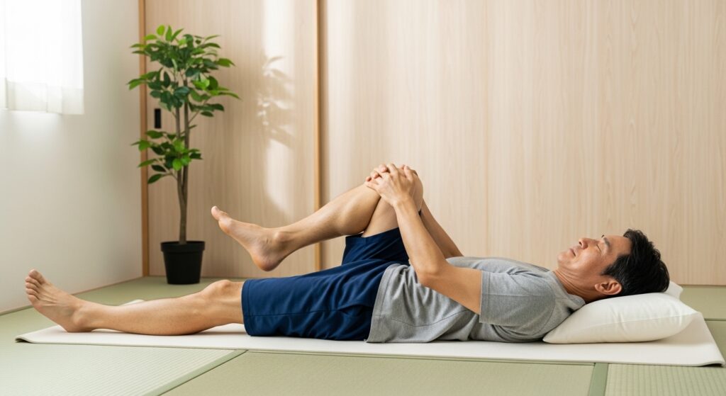 お尻を緩める動き